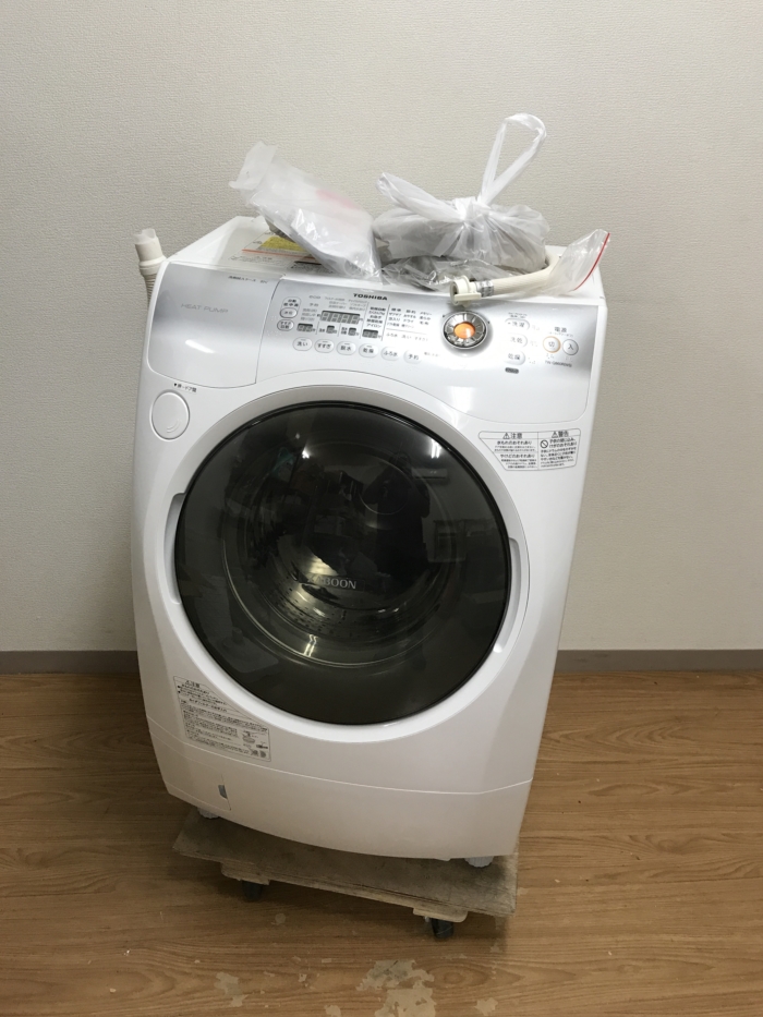 2012年製 東芝 ドラム式洗濯乾燥機 ZABOON TW-Q860R - 横浜の