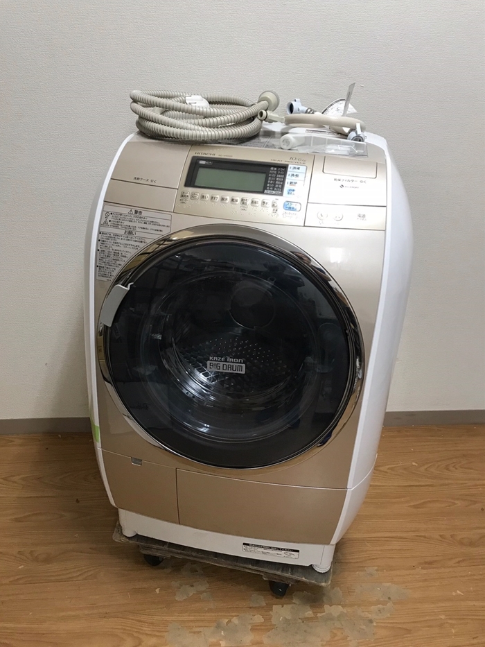 2013年製 日立 ドラム式洗濯乾燥機 ビッグドラム BD-V9500R | 買取実績 | 横浜のリサイクルショップ出張買取・不用品中古買取