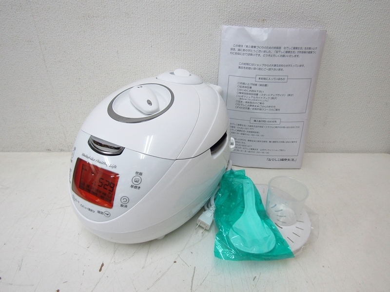 なでしこ健康生活 炊飯器 CRP-N0610F