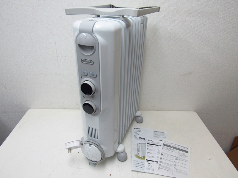 デロンギ オイルヒーター　RHJ35M1015-LG冷暖房/空調
