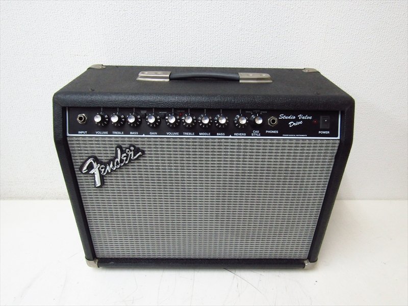 激安取寄fender studio value drive ギターアンプ　中古品 コンボ