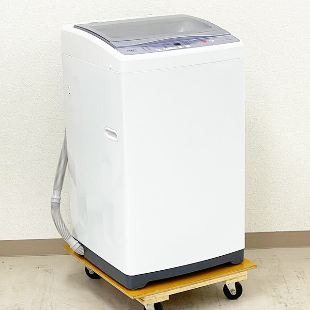 2018年製 AQUA(アクア)簡易乾燥機能付き全自動洗濯機 AQW-GP70F(W)の買取実績